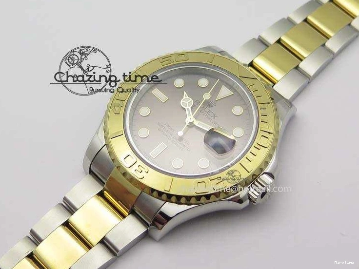 MiroTime 0515 Durable Yacht-Master 116622 BP-Maker Best Edition SS YG Gray Dial On SS YG Bracelet SA 3810